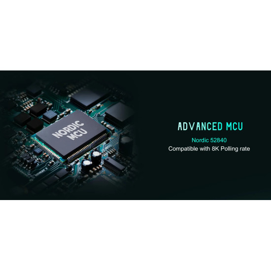 Lamzu професионална геймърска мишка MAYA X 8K - Wireless Gaming Mouse - Aimlabs Edition Lamzu професионална геймърска мишка MAYA X 8K - Wireless Gaming Mouse - Aimlabs Edition