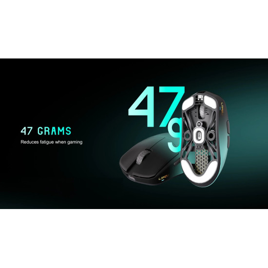 Lamzu професионална геймърска мишка MAYA X 8K - Wireless Gaming Mouse - Aimlabs Edition Lamzu професионална геймърска мишка MAYA X 8K - Wireless Gaming Mouse - Aimlabs Edition