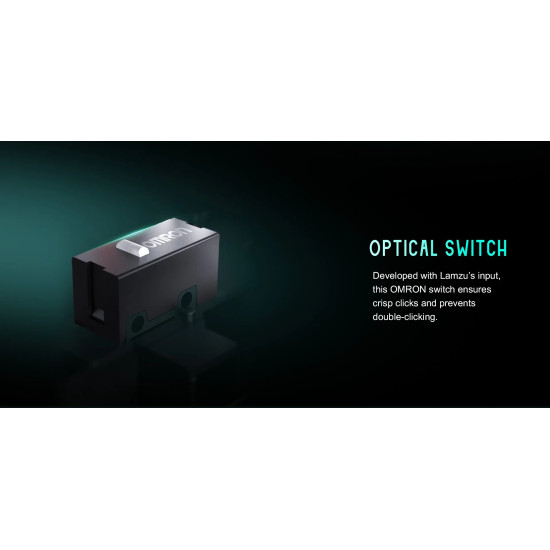Lamzu професионална геймърска мишка MAYA X 8K - Wireless Gaming Mouse - Aimlabs Edition Lamzu професионална геймърска мишка MAYA X 8K - Wireless Gaming Mouse - Aimlabs Edition