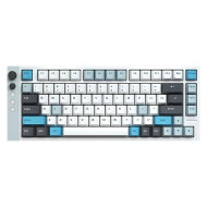 Lamzu професионална геймърска механична клавиатура Professional Gaming Mechanical Keyboard JET 75 - 8K, Magnetic Gateron Jade Switches - White/Blue Lamzu професионална геймърска механична клавиатура Professional Gaming Mechanical Keyboard JET 75 - 8K, Magnetic Gateron Jade Switches - White/Blue