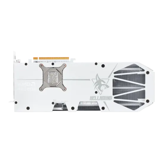 Graphic card PowerColor Radeon RX 9070 XT Hellhound White 16GB GDDR6 Graphic card PowerColor Radeon RX 9070 XT Hellhound White 16GB GDDR6