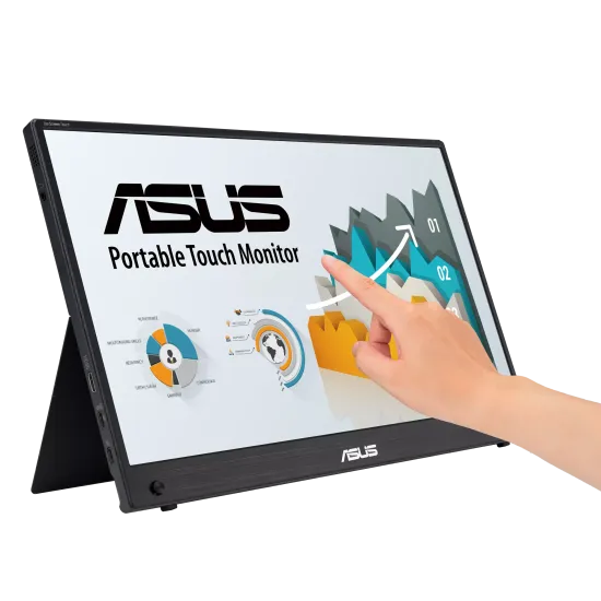 Портативен тъч Монитор ASUS ZenScreen Touch MB16AMTR, 16