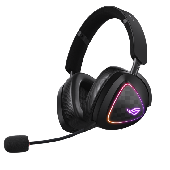 Gaming Wireless Headphones ASUS ROG Delta II - USB-C, Aura Sync RGB Gaming Wireless Headphones ASUS ROG Delta II - USB-C, Aura Sync RGB