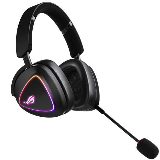 Gaming Wireless Headphones ASUS ROG Delta II - USB-C, Aura Sync RGB Gaming Wireless Headphones ASUS ROG Delta II - USB-C, Aura Sync RGB