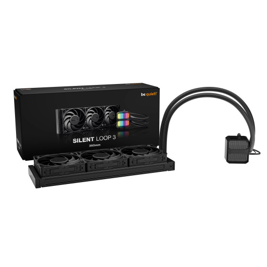 be quiet! водно охлаждане Water Cooling - SILENT LOOP 3 360mm be quiet! водно охлаждане Water Cooling - SILENT LOOP 3 360mm
