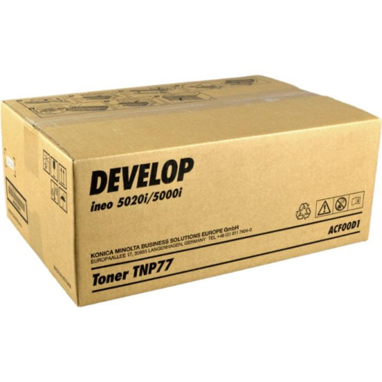 Тонер касета DEVELOP TNP75, ineo 5000i / 5020i, 20000 k., Черен