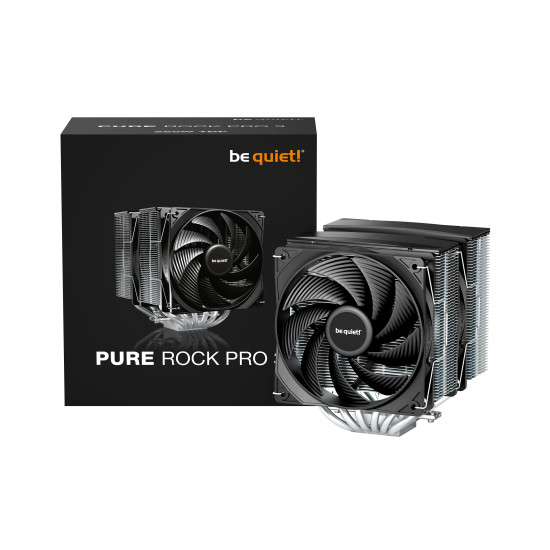 be quiet! охладител за процесор CPU Cooler - Pure Rock Pro 3 - Dual-Tower be quiet! охладител за процесор CPU Cooler - Pure Rock Pro 3 - Dual-Tower