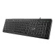 Genius клавиатура кирилизирана Keyboard SlimStar 820 Black  - AI, Illuminated, Slim, BG, USB