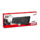 Genius клавиатура кирилизирана Keyboard SlimStar 820 Black  - AI, Illuminated, Slim, BG, USB