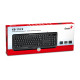 Genius клавиатура кирилизирана Smart Keyboard KB-118 II Black - AI, BG Layout, USB