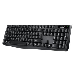 Genius клавиатура кирилизирана Smart Keyboard KB-117 Black - AI, BG Layout, USB
