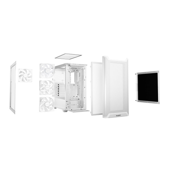 be quiet! кутия Case ATX - Pure Base 501 LX White be quiet! кутия Case ATX - Pure Base 501 LX White