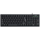 Genius клавиатура кирилизирана Smart Keyboard KB-100 Black - AI, BG Layout, USB