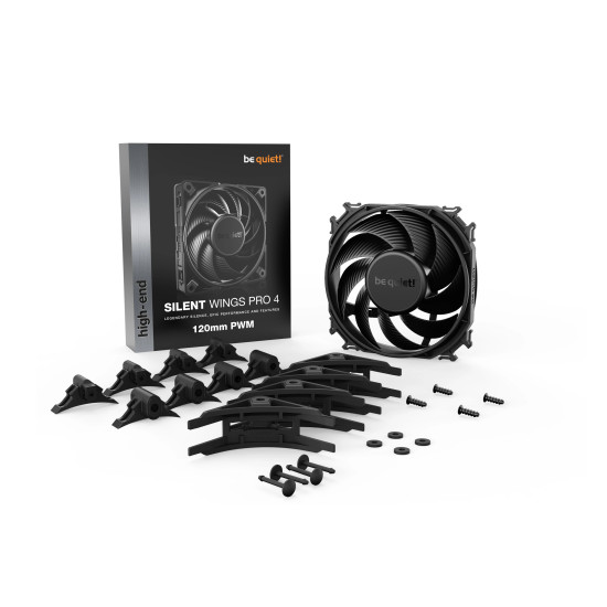 be quiet! вентилатор Fan 120mm - SILENT WINGS PRO 4 120mm PWM be quiet! вентилатор Fan 120mm - SILENT WINGS PRO 4 120mm PWM