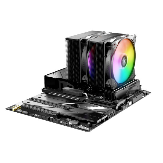 be quiet! охладител за процесор CPU Cooler - Pure Rock Pro 3 LX Black - Dual-Tower
