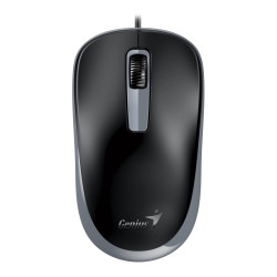 Genius безшумна мишка Silent Mouse DX-125S Black+Grey - SILENT, USB