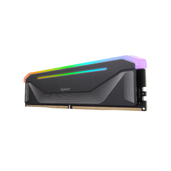 Apacer гейминг памет RAM 16GB NOX DDR5 RGB DIMM 6000 2048x8 - AH5U16G60C622NBAA-1