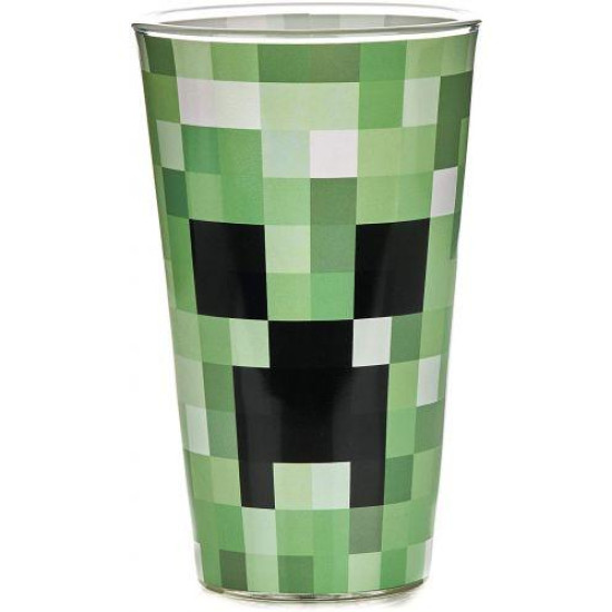 Чаша Paladone Minecraft Creeper Glass (400ml), PP6729MCFV2 Чаша Paladone Minecraft Creeper Glass (400ml), PP6729MCFV2