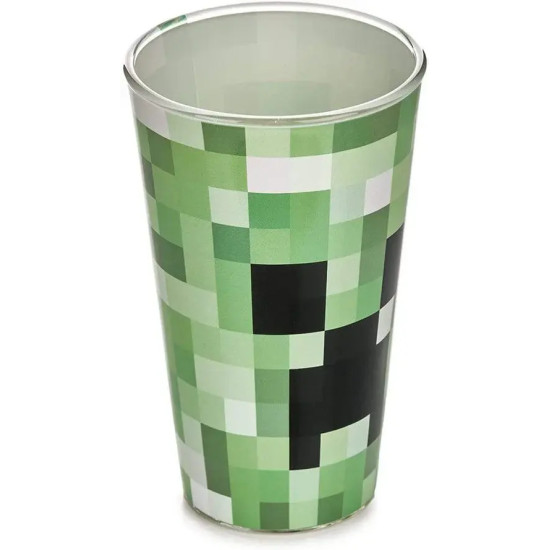 Чаша Paladone Minecraft Creeper Glass (400ml), PP6729MCFV2 Чаша Paladone Minecraft Creeper Glass (400ml), PP6729MCFV2