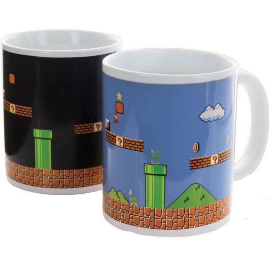 Paladone Super Mario - Heat Change Mug (300ml), PP2927NN Paladone Super Mario - Heat Change Mug (300ml), PP2927NN