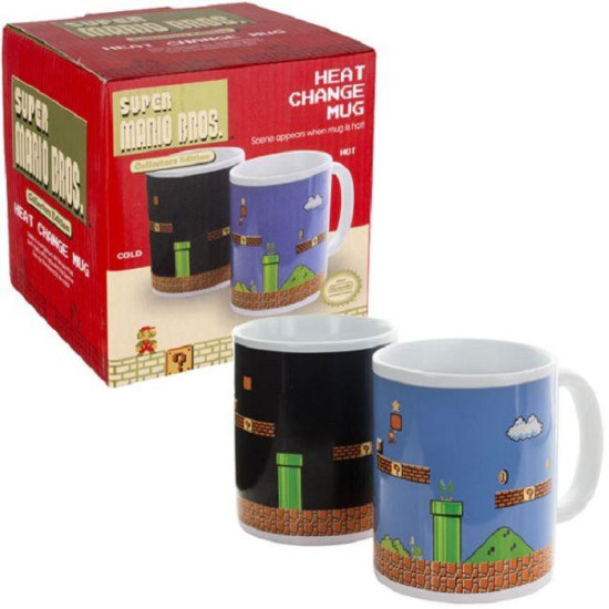 Paladone Super Mario - Heat Change Mug (300ml), PP2927NN Paladone Super Mario - Heat Change Mug (300ml), PP2927NN