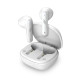 Genius безжични слушалки TWS Bluetooth 5.3 Earphones HS-M905BT White Genius безжични слушалки TWS Bluetooth 5.3 Earphones HS-M905BT White