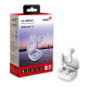 Genius безжични слушалки TWS Bluetooth 5.3 Earphones HS-M905BT White Genius безжични слушалки TWS Bluetooth 5.3 Earphones HS-M905BT White