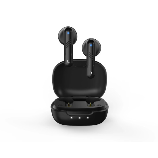 Genius безжични слушалки TWS Bluetooth 5.3 Earphones HS-M905BT Black Genius безжични слушалки TWS Bluetooth 5.3 Earphones HS-M905BT Black