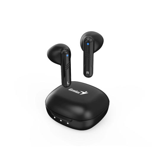 Genius безжични слушалки TWS Bluetooth 5.3 Earphones HS-M905BT Black Genius безжични слушалки TWS Bluetooth 5.3 Earphones HS-M905BT Black
