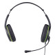 Genius слушалки с микрофон Headset HS-400A - 3.5 mm, Mic, Black/Green