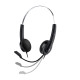 Genius слушалки с микрофон Headset HS-220U - AI, USB-C, Mic, Black