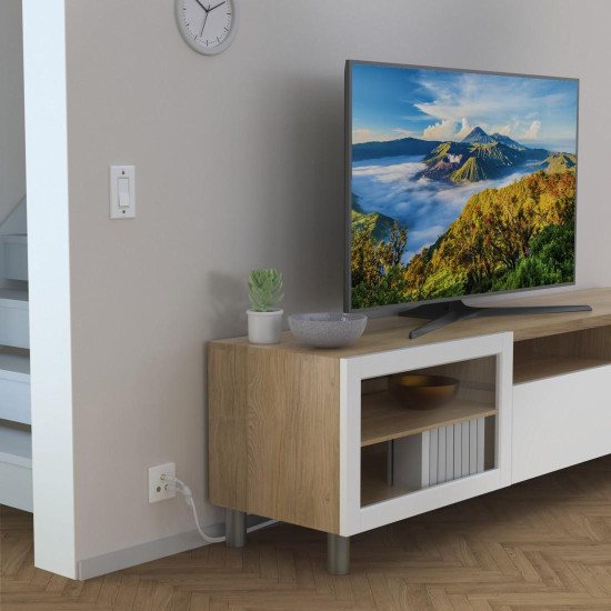 HAMA Коаксиален антенен кабел, позлатен, 1,5 м, 100 dB