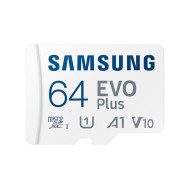 Memory card Samsung EVO Plus microSDXC, 64GB, Adapter