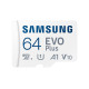 Карта памет Samsung EVO Plus, microSDXC, UHS-I, 64GB, Адаптер Карта памет Samsung EVO Plus, microSDXC, UHS-I, 64GB, Адаптер