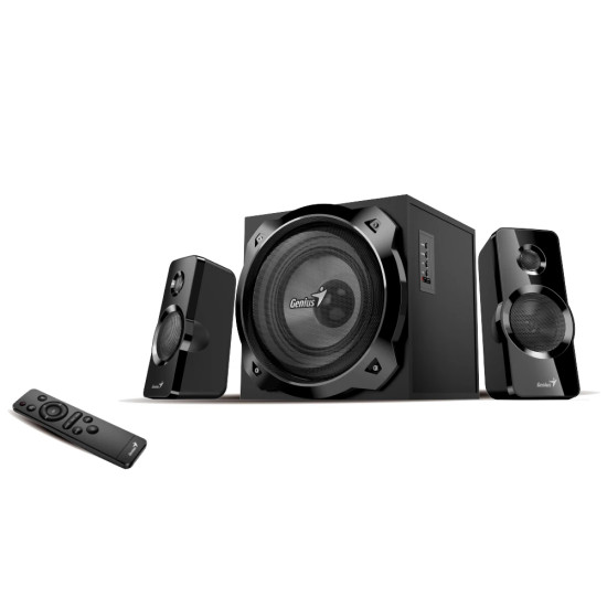 Genius тонколони Speakers 2.1 - SW-2.1 1850BT - 50W RMS, Bluetooth, Black Genius тонколони Speakers 2.1 - SW-2.1 1850BT - 50W RMS, Bluetooth, Black
