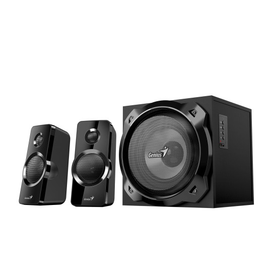 Genius тонколони Speakers 2.1 - SW-2.1 1850BT - 50W RMS, Bluetooth, Black Genius тонколони Speakers 2.1 - SW-2.1 1850BT - 50W RMS, Bluetooth, Black