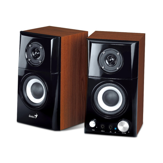 Genius тонколони Speakers 2.0 - SP-HF500A II - 16W RMS Genius тонколони Speakers 2.0 - SP-HF500A II - 16W RMS