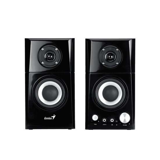 Genius тонколони Speakers 2.0 - SP-HF500A II - 16W RMS Genius тонколони Speakers 2.0 - SP-HF500A II - 16W RMS