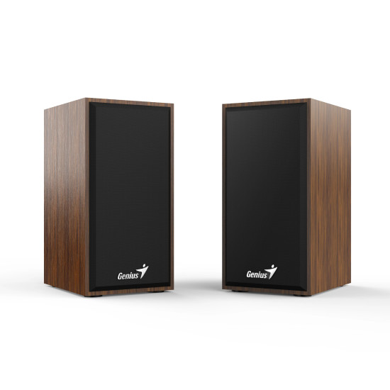 Genius тонколони Speakers 2.0 - SP-HF180 - 6W, USB, Wood Genius тонколони Speakers 2.0 - SP-HF180 - 6W, USB, Wood