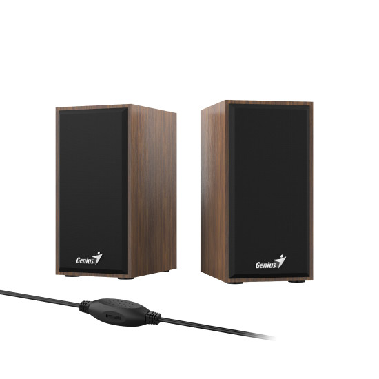 Genius тонколони Speakers 2.0 - SP-HF180 - 6W, USB, Wood Genius тонколони Speakers 2.0 - SP-HF180 - 6W, USB, Wood