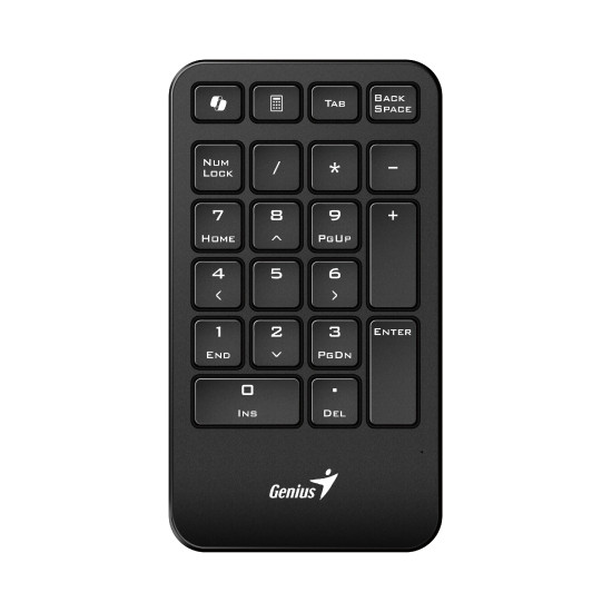 Genius цифрова безжична клавиатура кийпад Keypad Wireless NumPad 1000 - AI, 2.4G, Black