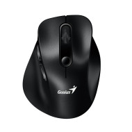 Genius безжина безшумна мишка Wireless Silent Mouse Ergo 9000S - Silent, Bluetooth, 2.4G, Black