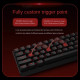 Madlions професионална геймърска механична клавиатура Professional Gaming Mechanical Keyboard FIRE 68 RGB - 8K, Gateron Dual-Rail Magnetic Switches [Linear], R