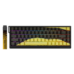 Madlions професионална геймърска механична клавиатура Professional Gaming Mechanical Keyboard MAD 68 HE Contour Flagship - 8K, Gateron Jade Pro [Linear]