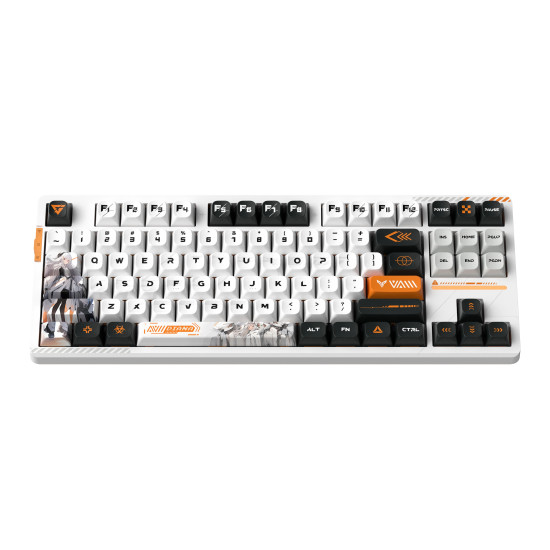 VGN професионална безжична геймърска механична клавиатура Wireless Professional Gaming Mechanical Keyboard - V87 PRO Diana - Aniya Switches, BT5.0, 2.4G