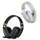 VGN безжични геймърски слушалки Wireless Gaming Headphones - SIREN V1 White - Bluetooth 5.3, 2.4G