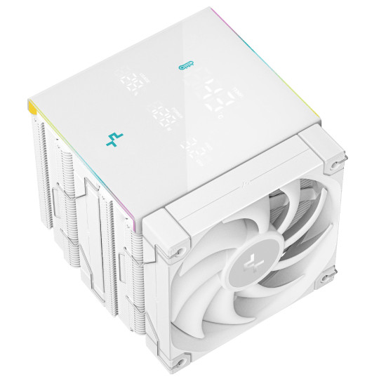 DeepCool охладител CPU Cooler AK620 DIGITAL PRO WH - Dual-Tower - LGA1851/AM5
