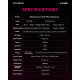 ATK професионална геймърска механична клавиатура Professional Gaming Mechanical Keyboard RS6 - 8K, Gateron Jade Pro Switches [Linear] - Black