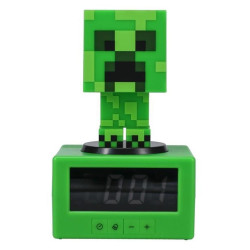 Paladone: Minecraft - Creeper Icon Alarm Clock, PP11369MCFV3 Paladone: Minecraft - Creeper Icon Alarm Clock, PP11369MCFV3
