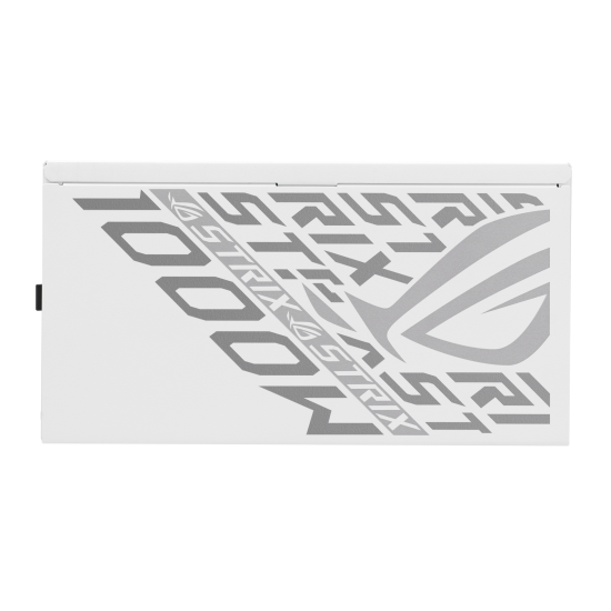 Power Supply ASUS ROG STRIX 1000W White Edition, 80+ Platinum PCIe 5.1, Fully Modular